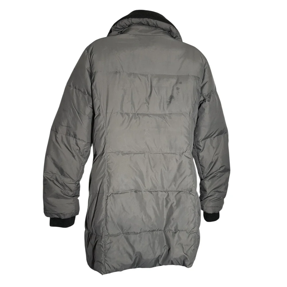 Michael‎ Kors Down Puffer Coat Size Small Women's Olive Green Winter Coat